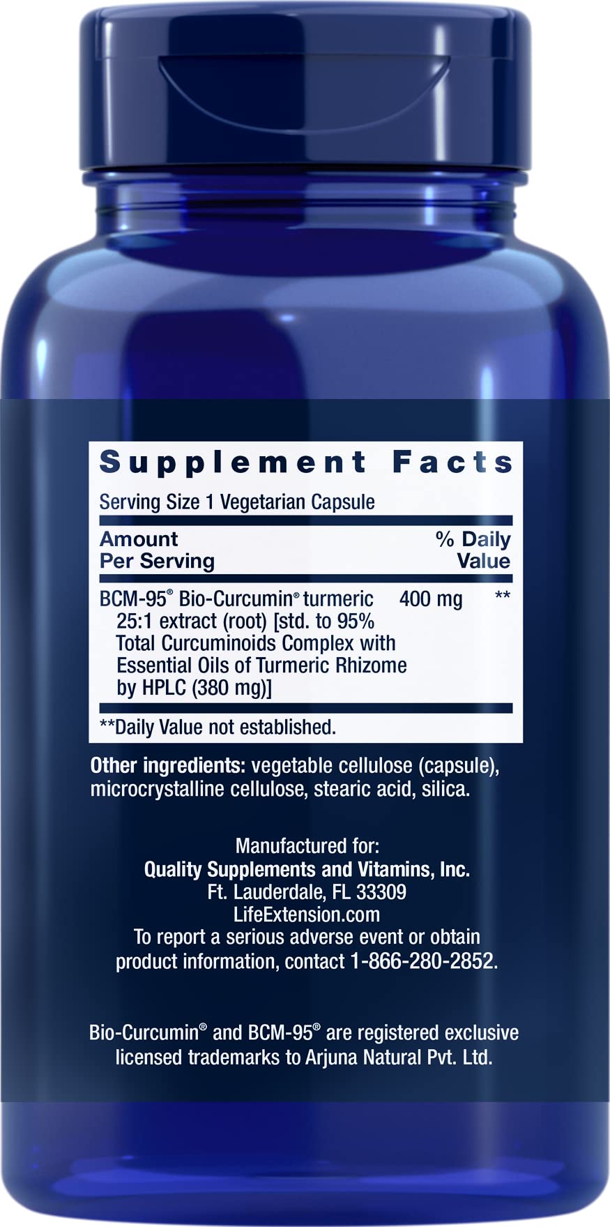 Life Extension Super Bio-Curcumin: gelules-vege, capsules faciles à prendre et soutien antioxydant potentiel.