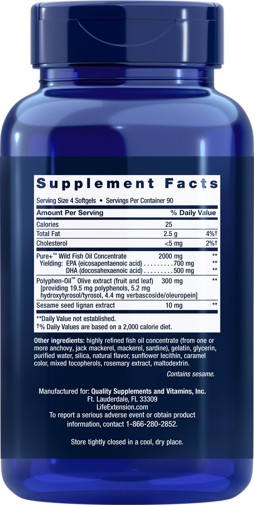 Life Extension Super Omega-3 360: emballage pack 2 pratique pour votre routine oméga-3.