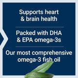 Life Extension Super Omega-3 Plus – tableau d’ingrédients et polyphénols inspirés du régime méditerranéen.