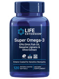 Life Extension Super Omega-3: bouteille d'huile de poisson, soutien potentiel du cœur.