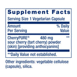 Life Extension Tart Cherry : poudre d’anthocyanines riche en antioxydants.