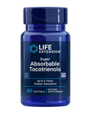 Life Extension Tocotrienols: bouteille affichant une formule avancée pour le bien-être quotidien.