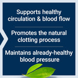 Life Extension VenoFlow : nattokinase, enzyme soutenant le processus naturel de coagulation.