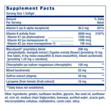 Life Extension complexe vitamine K: K1 et K2 pour un équilibre calcique.