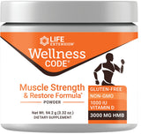 Life Extension Wellness Code Muscle Strength & Restore Poudre : soutien possible à la fonction musculaire pendant l'entraînement