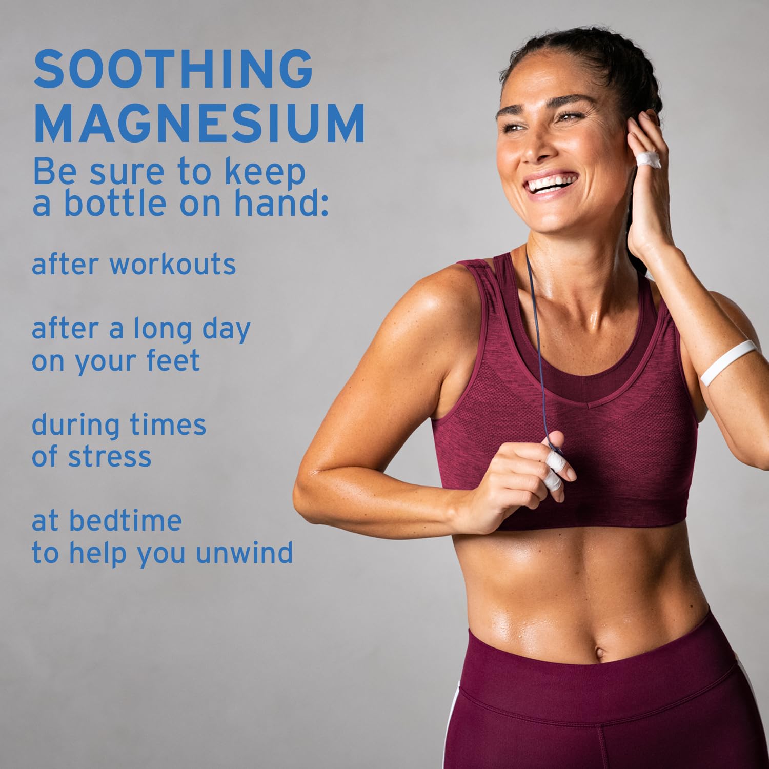 Life-FLO Magnesium Oil Sport Roll-On – idéal après une journée chargée et tendue.