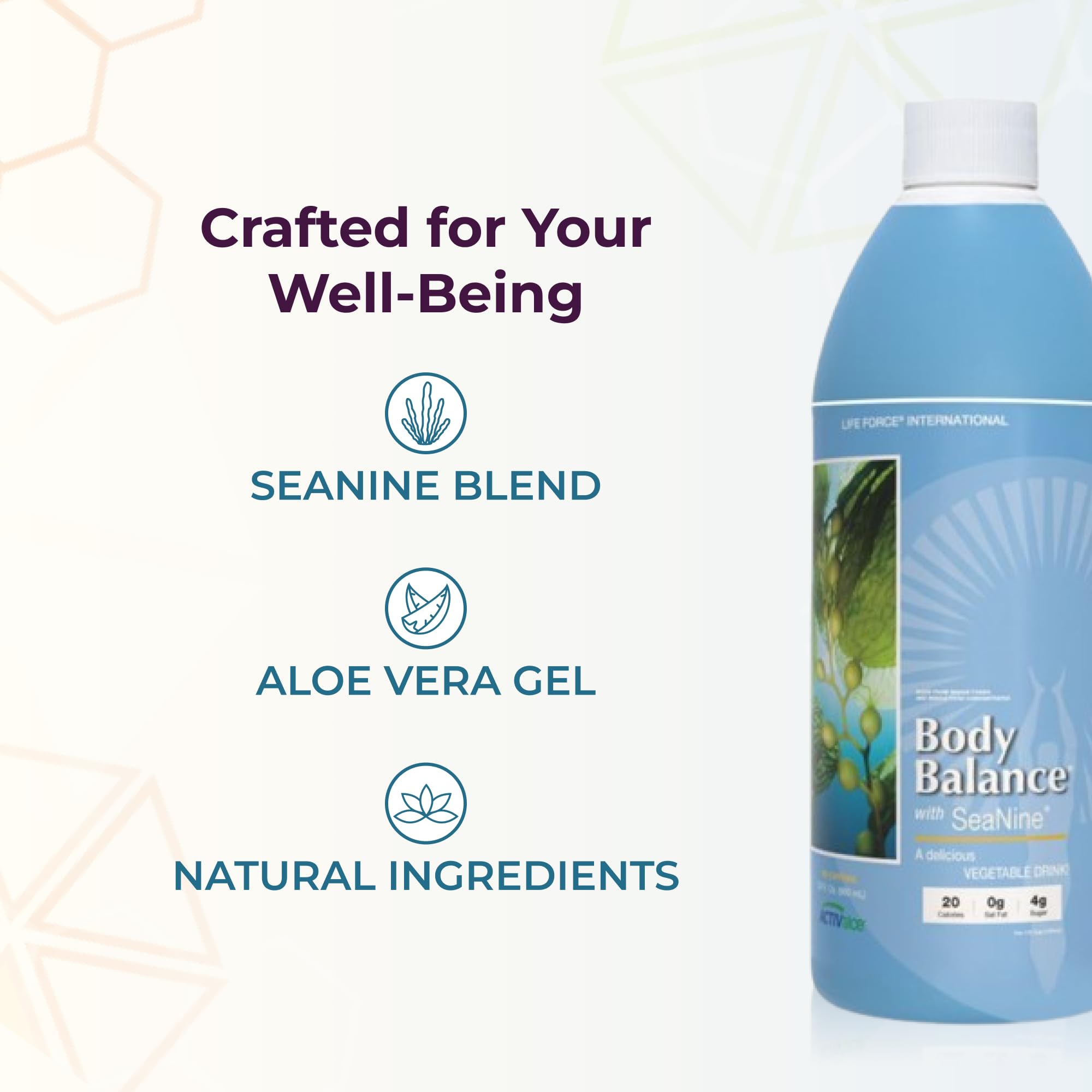 Mélange algues marines Life Force Balance, minéraux variés