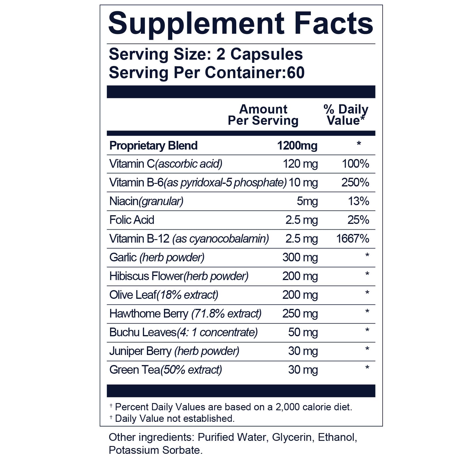 Life Nutrition Tinnitus Relief: capsules quotidiennes pour soutenir l'audition et la concentration.