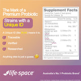 Life-Space Fabriqué en Australie: produit de qualité et sécurité.