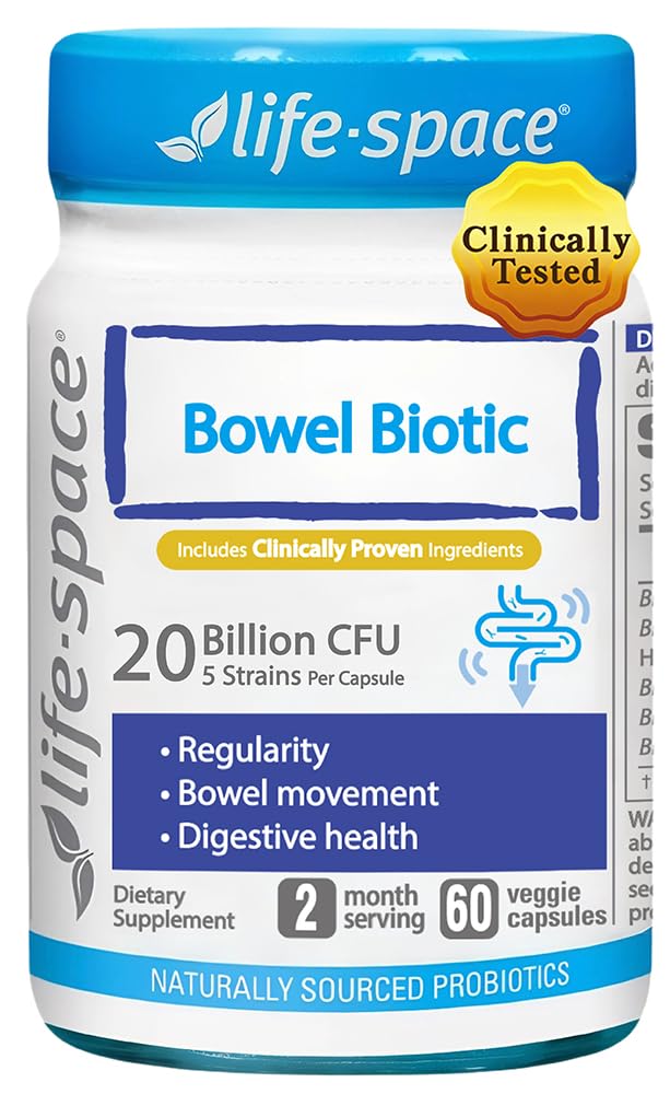 Life-Space boite-capsules, format pratique pour soutenir la régularité digestive.