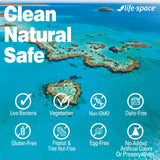 Life-Space Formule Sans Lait – Végétarien et Non-OGM, douceur pour systèmes sensibles.
