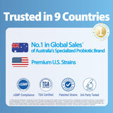 Life-Space Probiotique — fabriqué en Australie dans une installation certifiée.