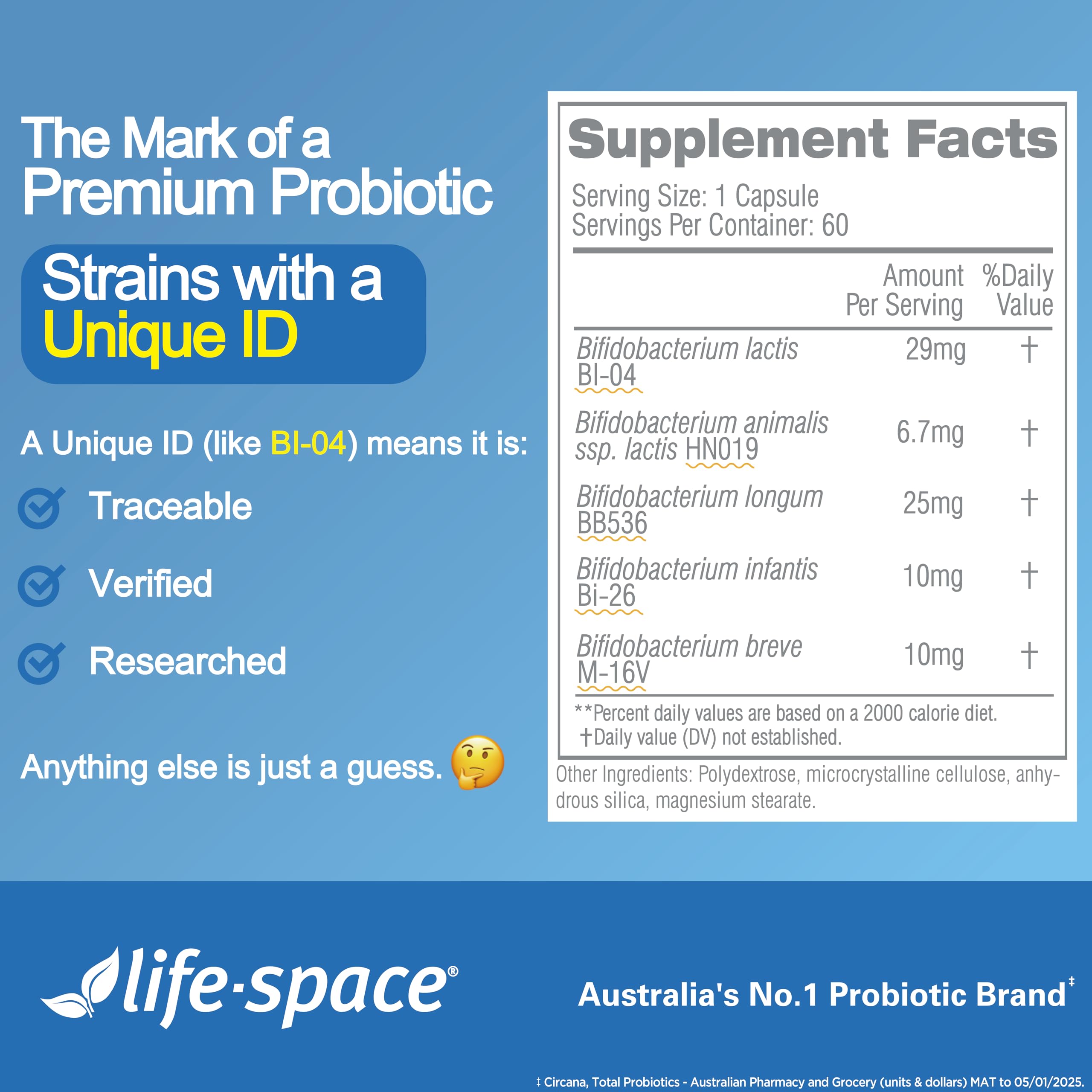 Life-Space sante-digestive, formulation de qualité adaptée à divers styles de vie.