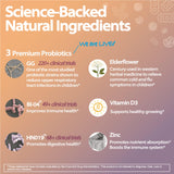 Life-Space Vitamine D3 et Zinc: nutriments pour le développement sain.