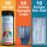 Life2O bandelettes UTI – 60 tests, coût avantageux par utilisation.