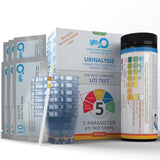 Life2O bandelettes UTI – emballage etui, rangement pratique à domicile.