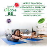 Lifeable Gommes B6 – Texture molle idéale pour mâcher rapidement.