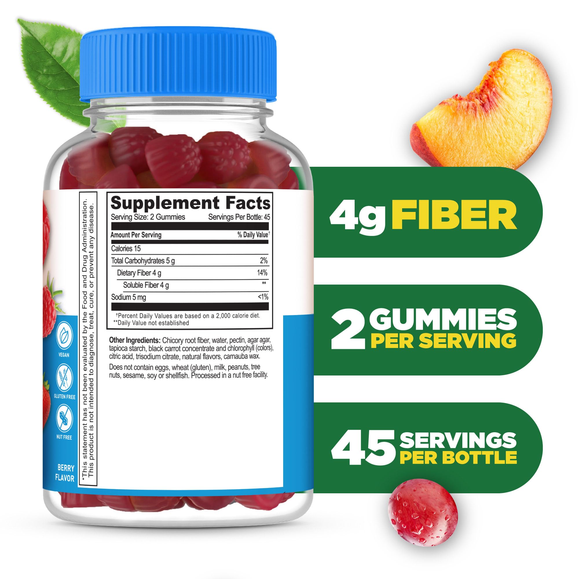 Gommes Lifeable saveur fruitée, framboise et myrtille, dégustation agréable.