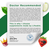 Lifeable Kids Biotin Gummies – végan sans OGM, sans noix, option sûre.