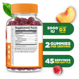 Lifeable vitamine D gommes adultes, goût fraise, dégustation agréable.