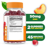 Boîte Lifeable Zinc Gummies 90 gommes, format pratique pour usage quotidien.
