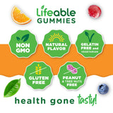 Prise quotidienne simple avec Lifeable Zinc Gummies pour une routine pratique.