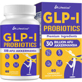 Lifeatlas GLP-l Probiotic dans la bouteille, pratique pour la routine quotidienne.