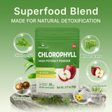 Arôme pomme Lifebooil Chlorophyll poudre apportant une saveur agréable et équilibrée.