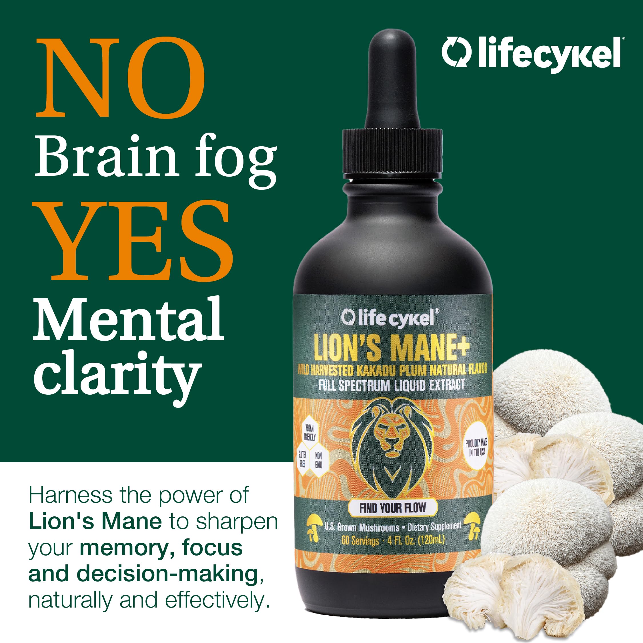 Life Cykel teinture cordyceps – soutien immunitaire potentiel