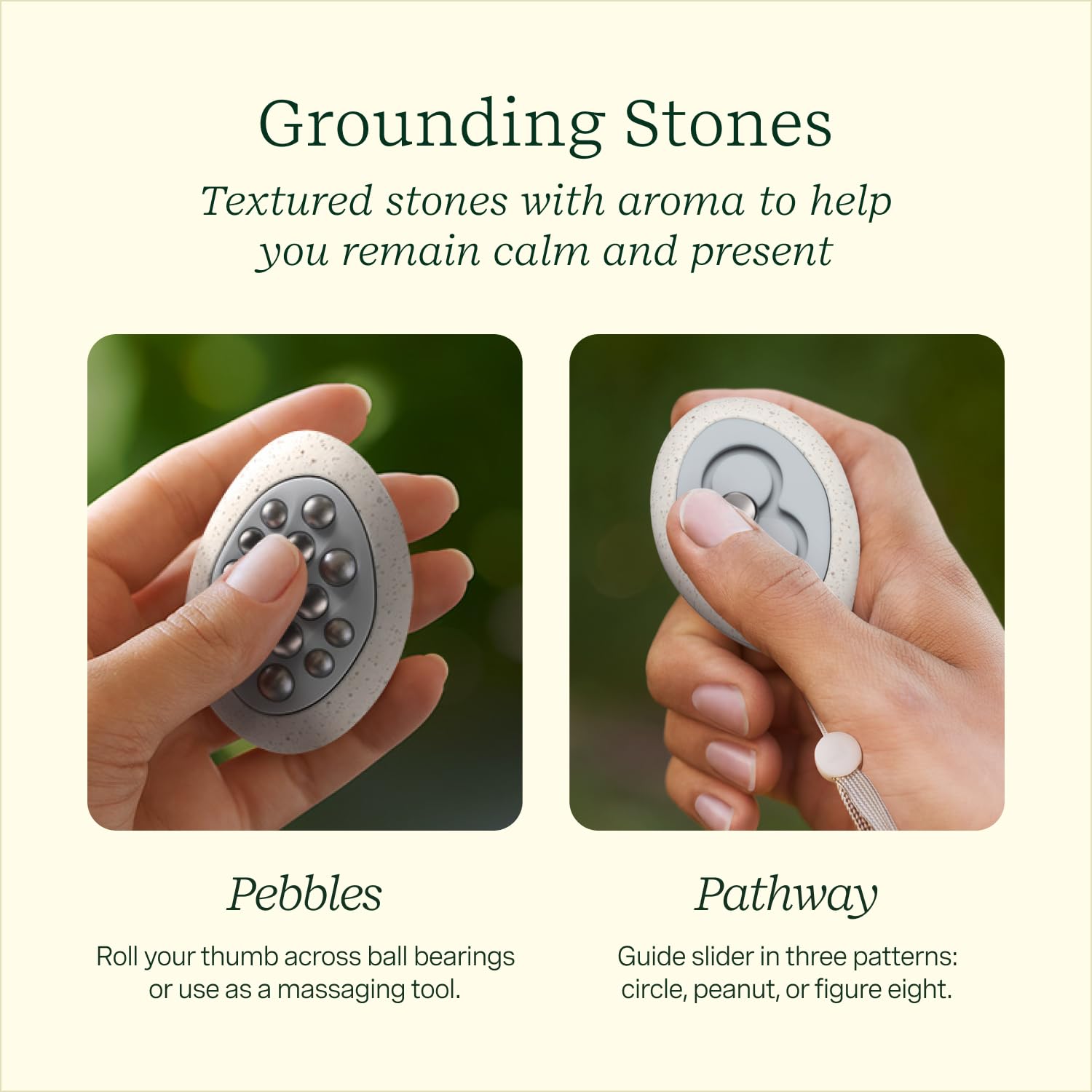 Lifelines Flow: design tactile à deux faces pour une stimulation répétée.
