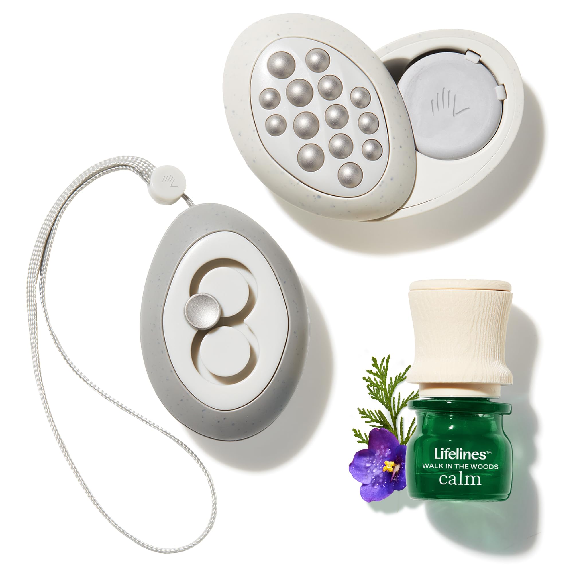Lifelines Flow: pierres d’ancrage portables pour calmer l’esprit et favoriser la concentration.