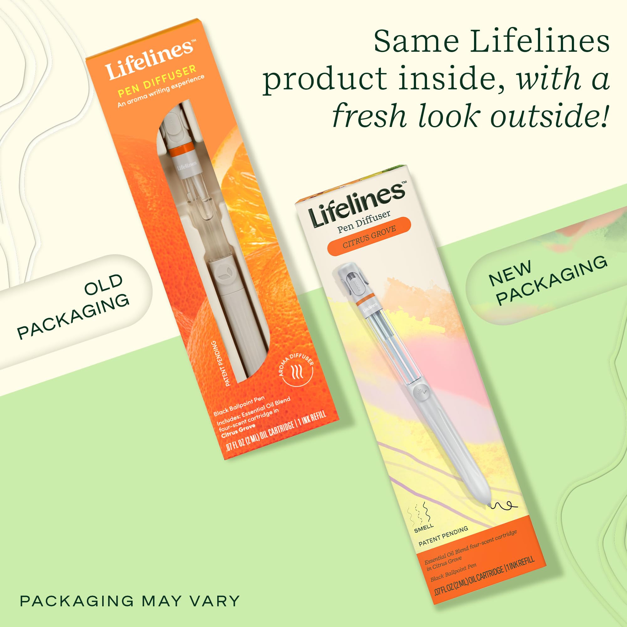 Lifelines stylo-diffuseur cadeau unique: idée originale pour offrir