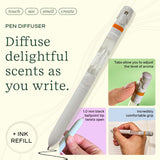 Lifelines stylo-diffuseur grip noir confortable pour une écriture fluide