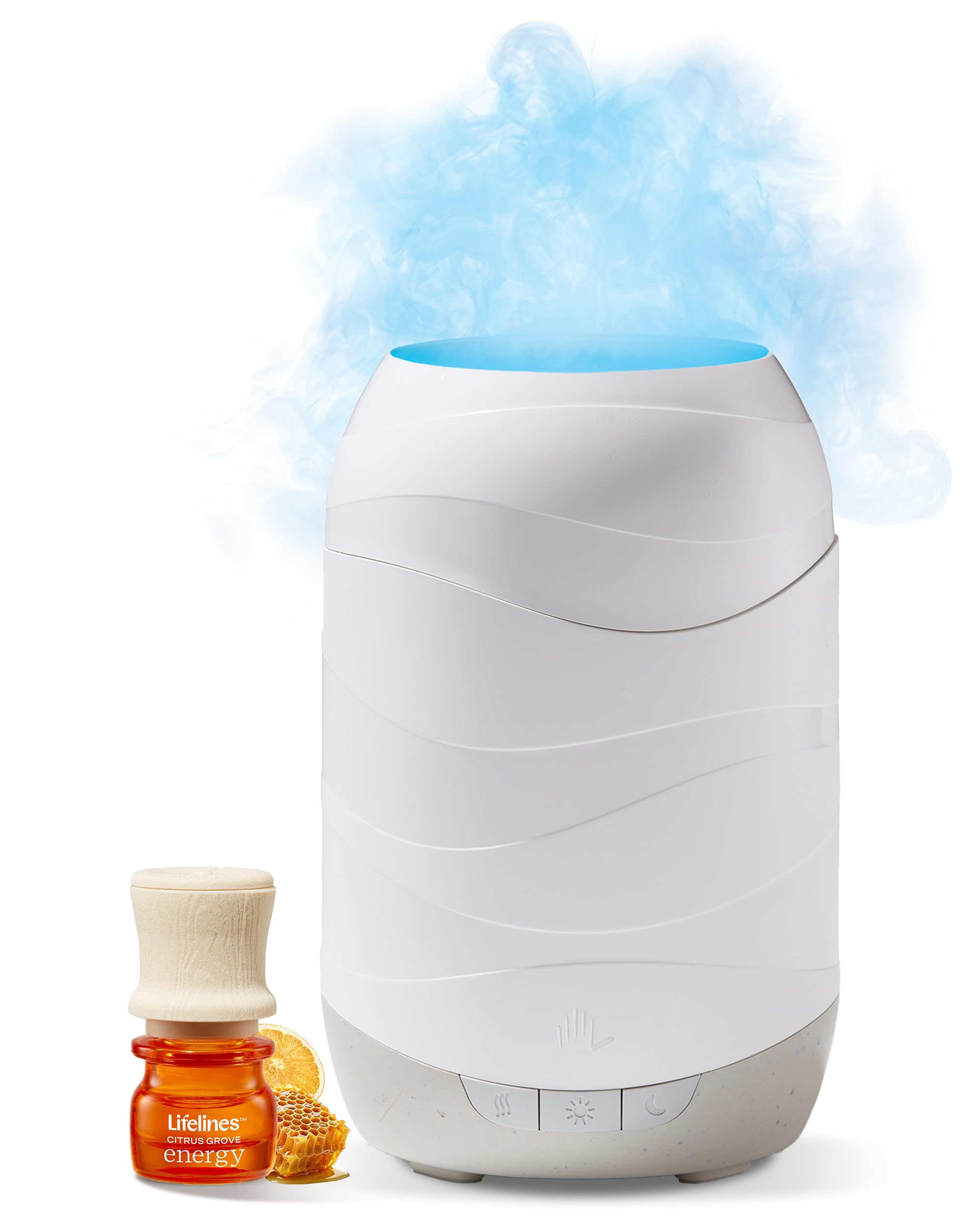 Lifelines Waves diffuseur ultrasonique 200ml pour diffusion apaisante à domicile.