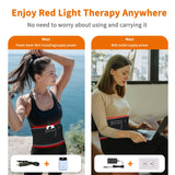 LIFELT8UM: programmes de thérapie rouge pour relaxation ciblée.