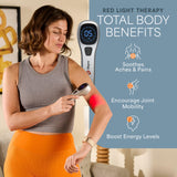 BioLux LifePro, lampe rouge douce pour le confort musculaire après l'exercice.