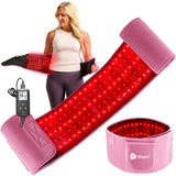 LifePro ceinture lumière rouge 660nm-850nm pour détente musculaire à domicile.