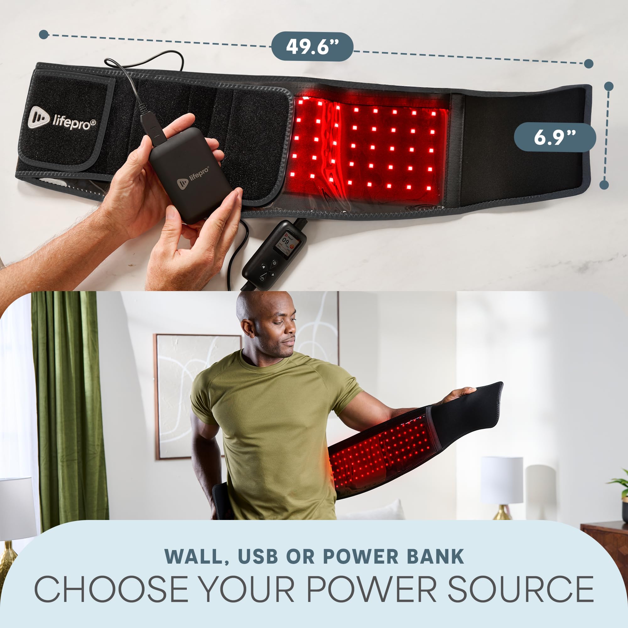 LifePro ceinture-support-dos-epaules facilite la mobilité quotidienne.