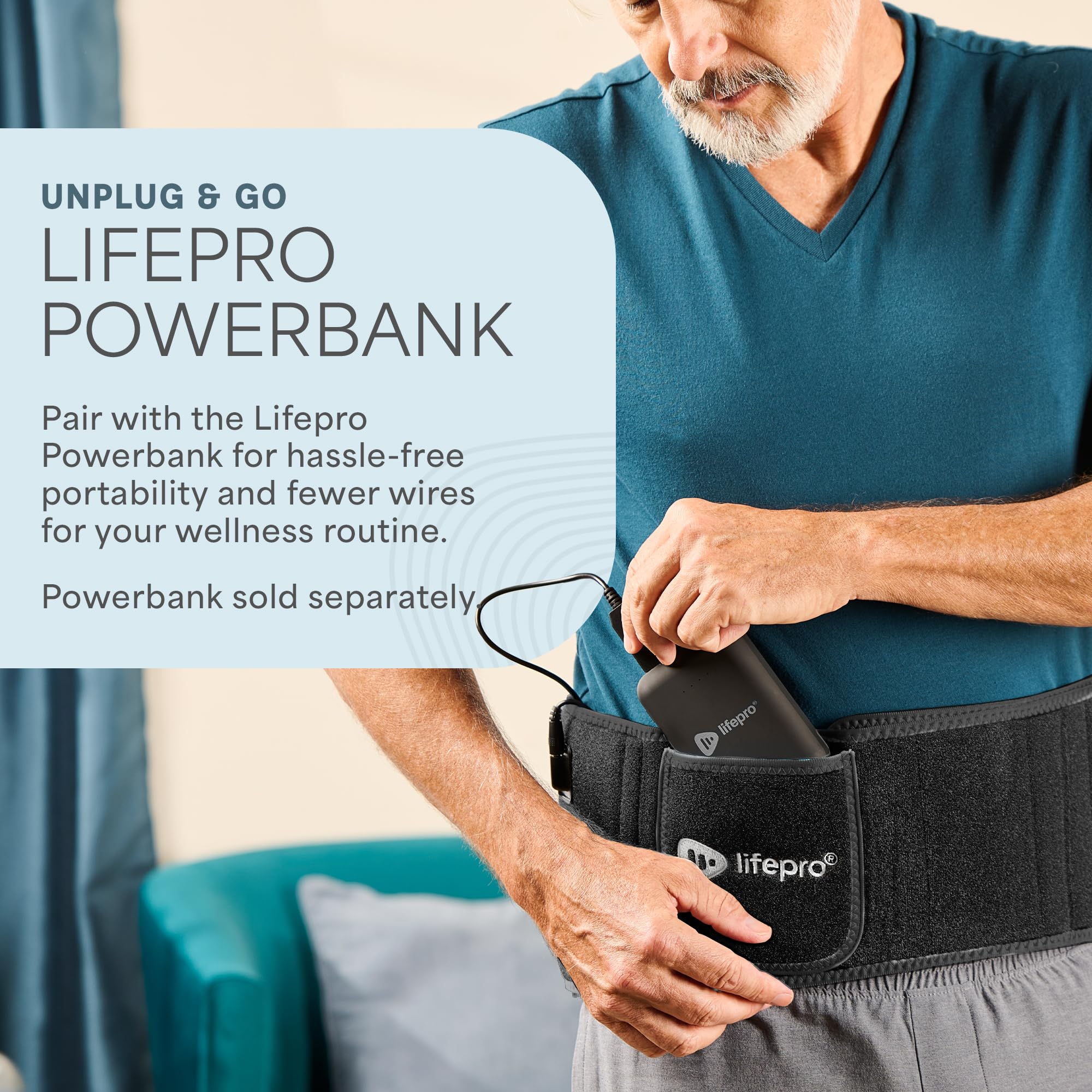 LifePro Ceinture Therapie Lumiere Rouge: potentiel d'amelioration de la circulation locale.