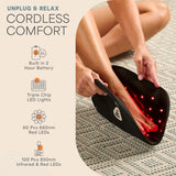 LifePro AllevaSole Pro: talon ouvert et taille universelle pour tous les pieds.