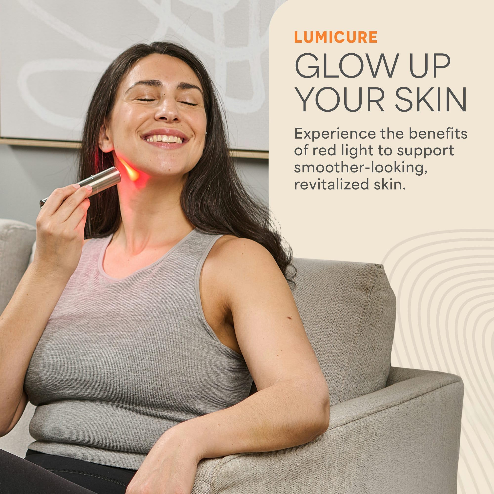 LifePro LumiCure – appareil portable pour usage en déplacement.