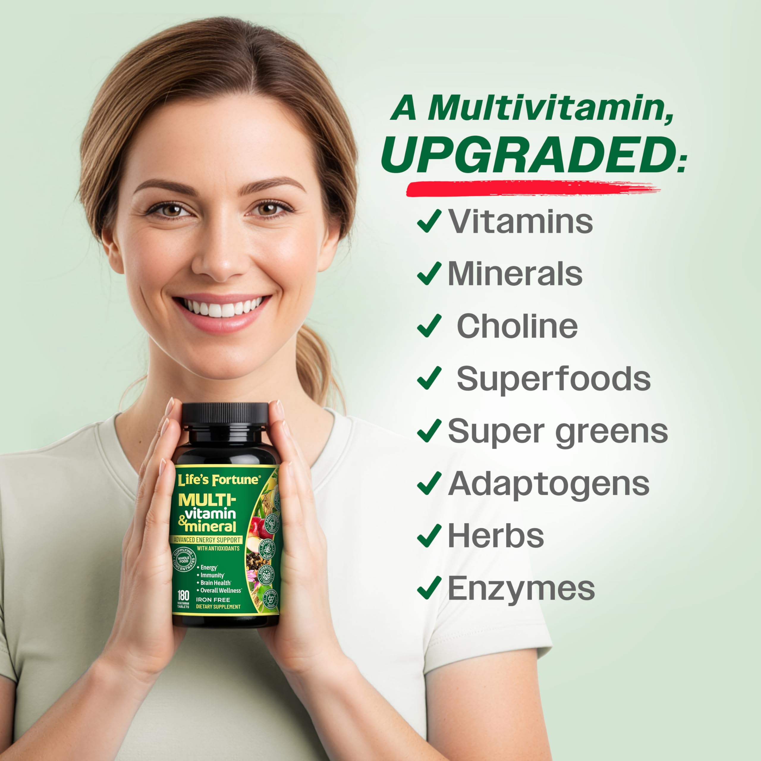 Life's Fortune – spiruline et thé vert pour énergie et vitalité
