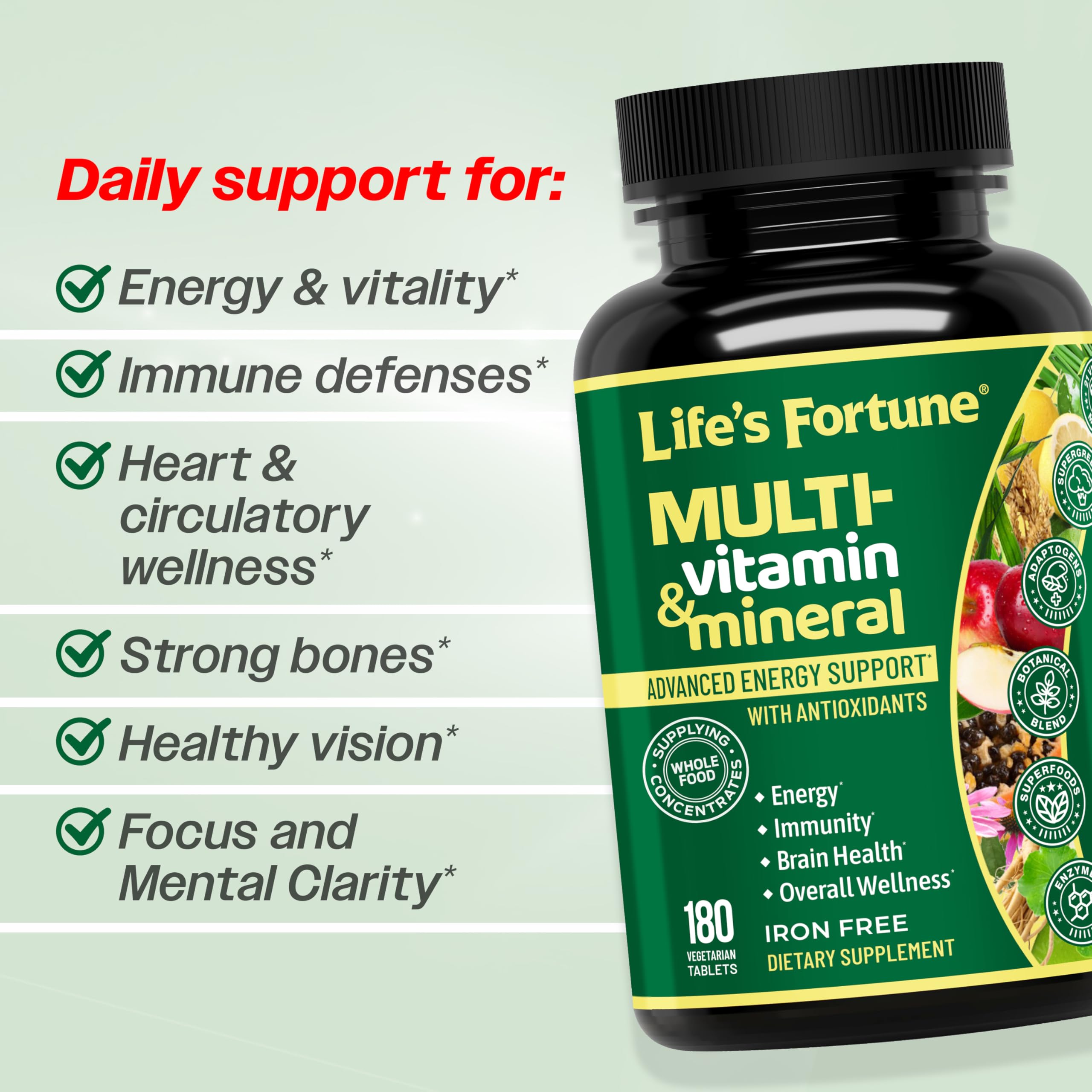 Life's Fortune – complexe vitamine B pour énergie naturelle