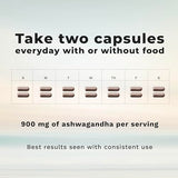 LifeSeasons Ashwagandha - Capsules faciles favorisant calme et concentration.