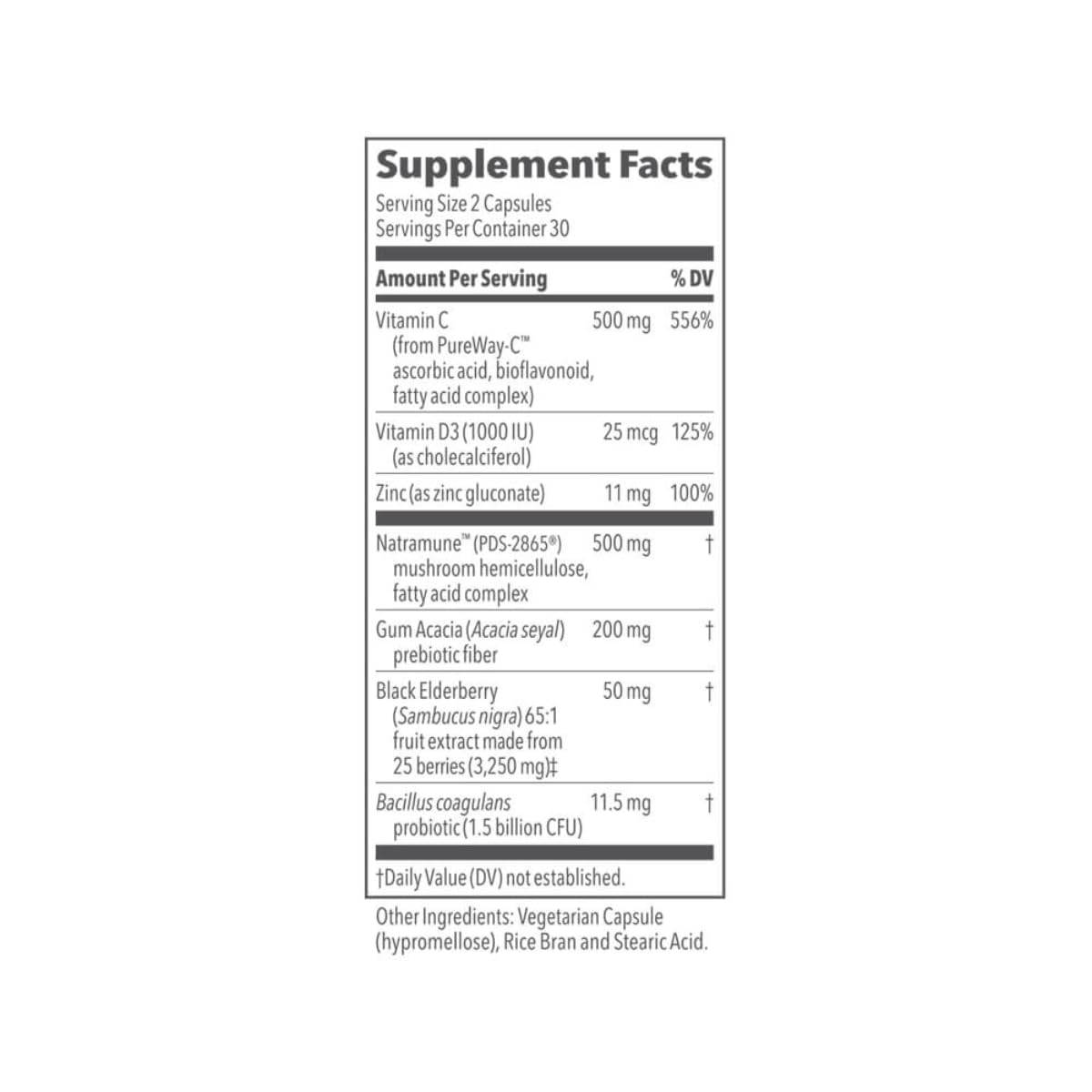 LifeSeasons Immunité Clinique – Gélules faciles à intégrer à votre routine.