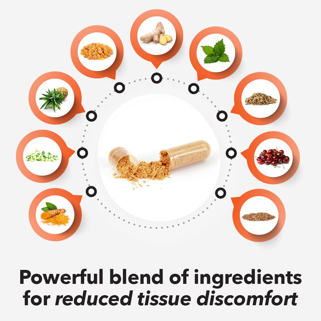 LifeSeasons Inflamma-X: étiquette claire indiquant posologie et conseils d'utilisation.