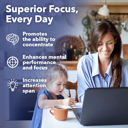 Emballage LifeSeasons Neuro-T Concentration, design clair et pratique.