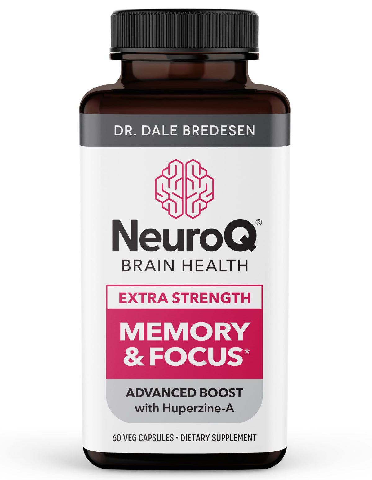 LifeSeasons NeuroQ — bouteille: soutien potentiel à la concentration et à la mémoire.