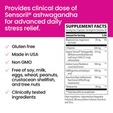 Tableau d’ingrédients LifeSeasons NeuroQ Calm Focus en détail pour référence.