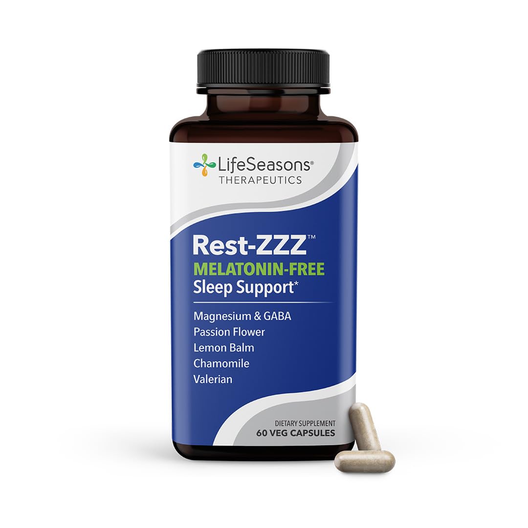 LifeSeasons Rest-ZZZ bouteille pour un sommeil naturel et apaisant.